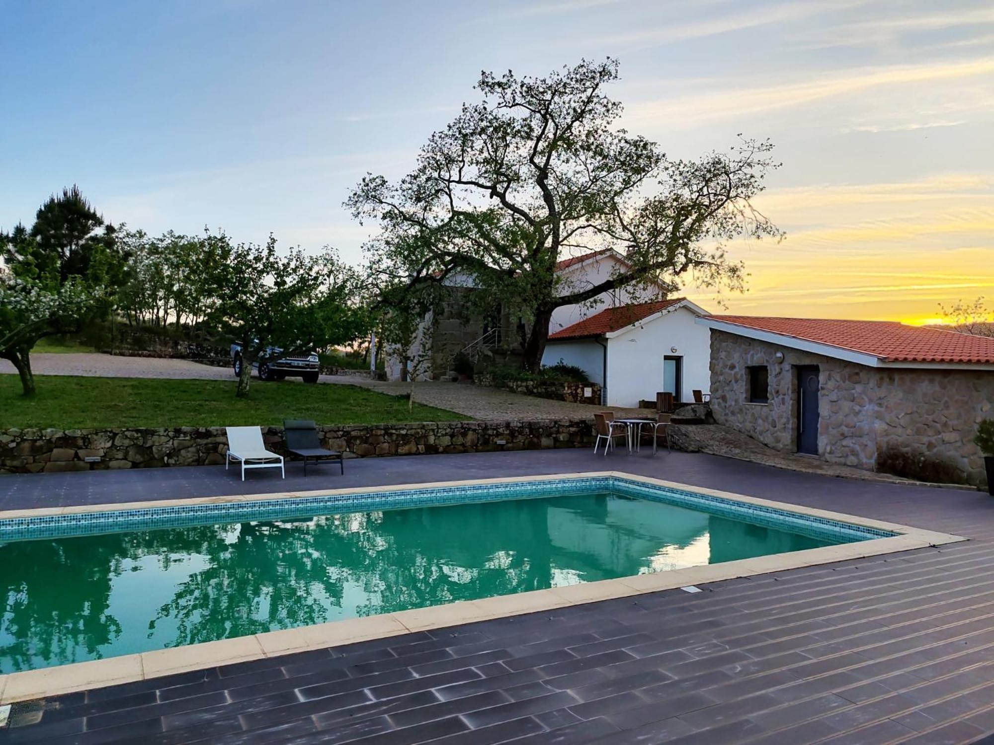 Quinta Dos Carvalhais - Serra Da Estrela Fornos de Algodres Bagian luar foto